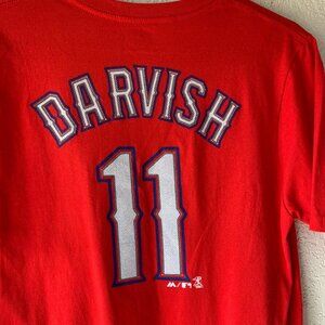 Texas Rangers DARVISH #11 T-Shirt Short Sleeve XL